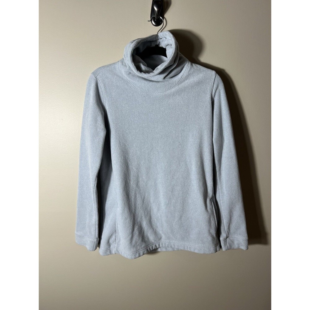 Nike Women’s Therma Fleece High Cowl Neck Light Blue Size Medium